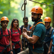 Ziplining Experience in Coorg