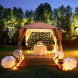 Luxurious Cabana Dining Escape at Hilton