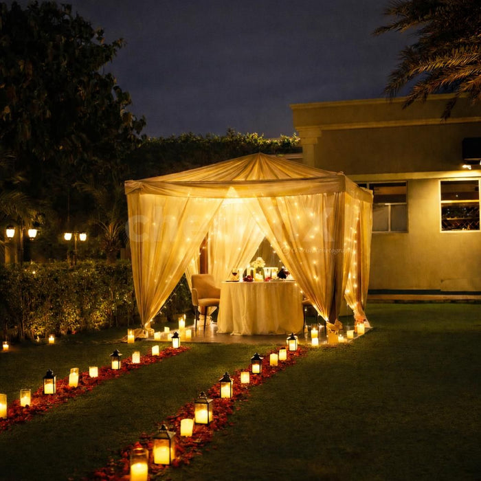 Luxury Cabana Candlelight Dining by Atrio