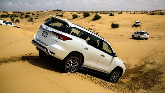 Thrilling Toyota Fortuner Desert Safari with Camel Ride in Jaisalmer
