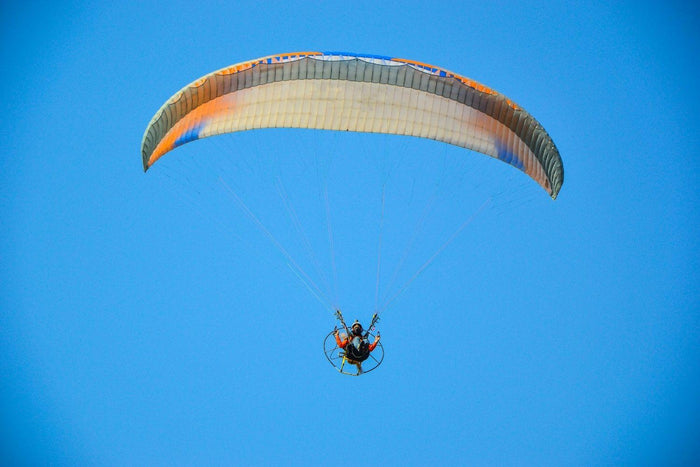 Powered Paragliding at Colva Beach, Goa