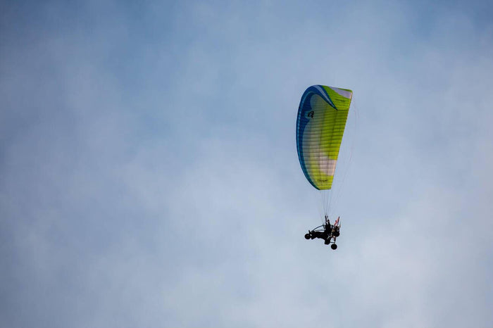 Power Paragliding at Arambol Beach, Goa