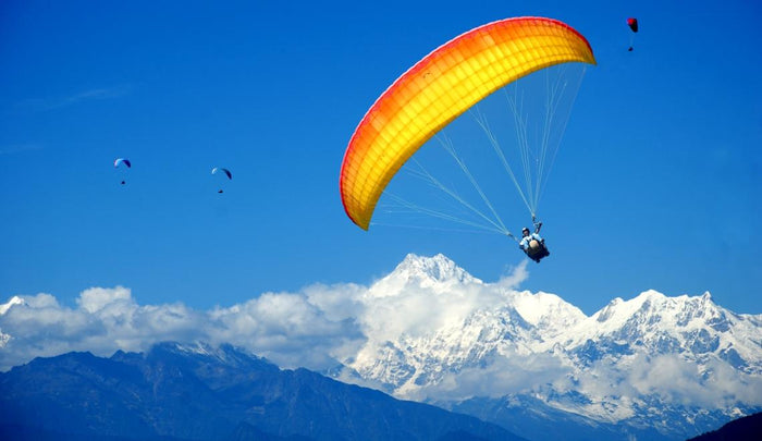 Paragliding In Gangtok, Sikkim