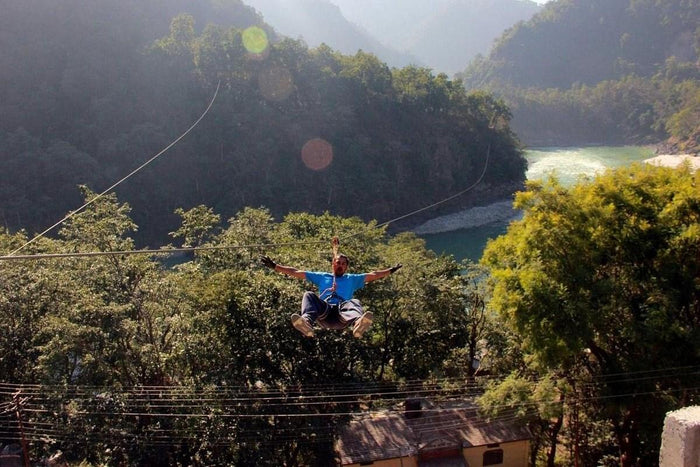 Zipline in Rishikesh