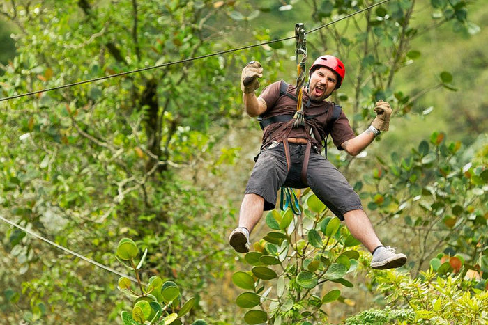 Ziplining Experience in Coorg