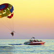 Parasailing in Kovalam