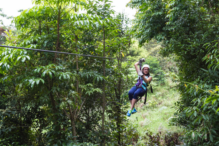 Ziplining Experience in Coorg
