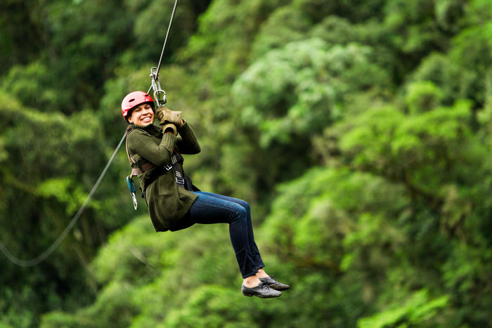 High Rope Adventure Activities with Ziplining in Coorg