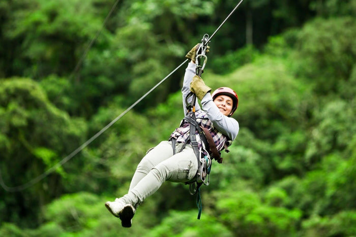 Ziplining Experience in Coorg