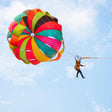Parasailing at Vagator Beach, North Goa