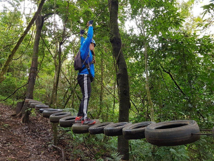 High Rope Adventure Activities with Ziplining in Coorg