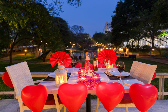 Open Air Candle Light Dinner At Ellaa Hotel