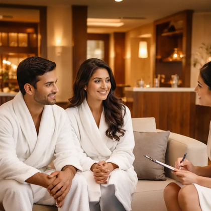 Rejuvenating One-Hour Swedish Couple Massage at Meghavi Wellness Spa - Beacon Hotel Vizag - Vishakhapatnam
