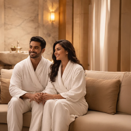 Restorative 90-Minute Couple's Massage at Four Fountains Spa - Game Fit Sports Academy - Bengaluru