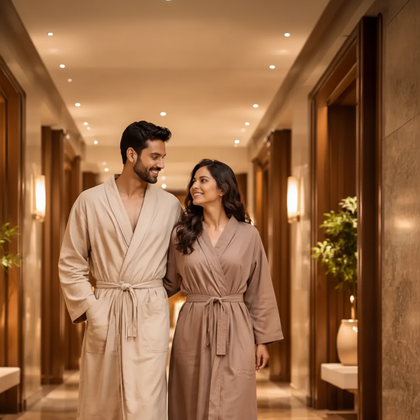 Restorative 90-Minute Couple Massage at Four Fountains Spa - Brookefields - Bengaluru