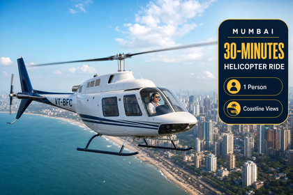 Romantic 30-Minute Private Plane Experience Over Mumbai Skyline with Celebration Setup