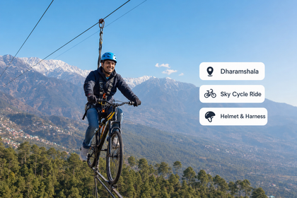 Thrilling Sky Cycle Experience in Dharamshala