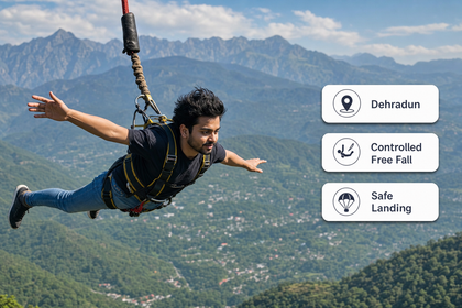Epic Dehradun Free Fall Adventure in the Heart of Himalayan Landscapes