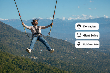Action-Packed Dehradun Giant Swing Adventure with Aerial Swing Experience