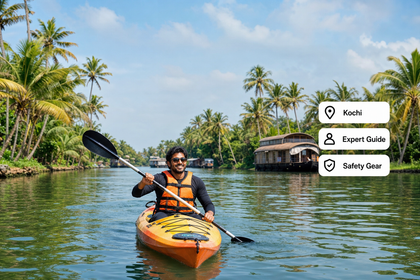 Kayaking Adventure in Alleppey for Two