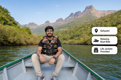 Scenic Boating Experience on the Kundalika River, Kolad