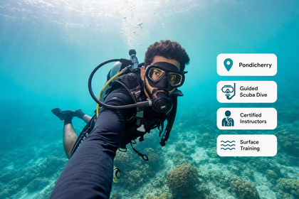 Guided Scuba Diving Experience at Samudra Adventures, Pondicherry