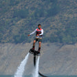 Flyboarding in Rishikesh