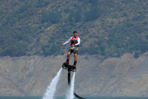 Flyboarding in Rishikesh