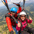 Unforgettable 50-Minute Tandem Paragliding Flight Above Bir Billing with Free Video