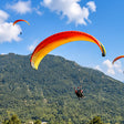 Unforgettable 50-Minute Tandem Paragliding Flight Above Bir Billing with Free Video