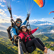 Panoramic 20-Minute Tandem Paragliding Adventure Over Bir-Billing with Himalayan Views