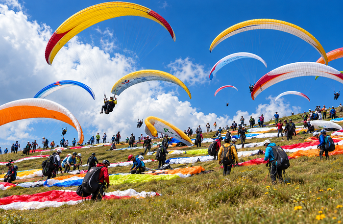 Breathtaking Tandem Paragliding Experience in Dharamshala with Free Video