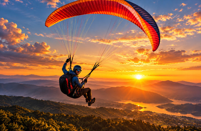 Panoramic 20-Minute Tandem Paragliding Adventure Over Bir-Billing with Himalayan Views