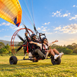 Breathtaking Tandem Paragliding Experience Over Jim Corbett with Himalayan Views
