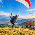 Panoramic 20-Minute Tandem Paragliding Adventure Over Bir-Billing with Himalayan Views