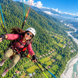 Breathtaking Tandem Paragliding Experience Over Jim Corbett with Himalayan Views