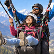Scenic Tandem Paragliding Flight with Ropeway Ride Over Solang Valley
