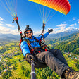 Panoramic 20-Minute Tandem Paragliding Adventure Over Bir-Billing with Himalayan Views