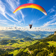 Breathtaking Tandem Paragliding Experience Over Jim Corbett with Himalayan Views