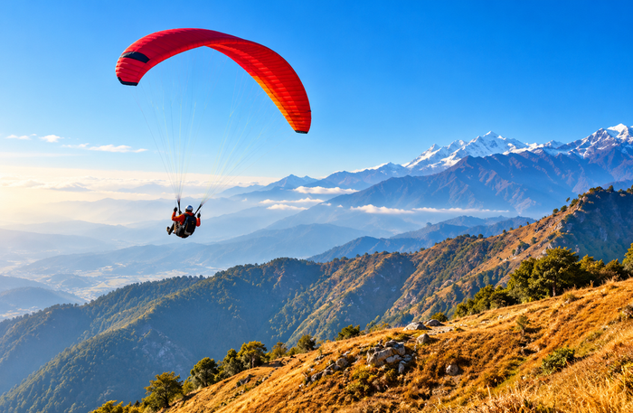 Breathtaking Tandem Paragliding Experience in Dharamshala with Free Video