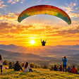 Unforgettable Tandem Paragliding Experience in Khajjiar with Free Video