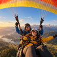 Unforgettable Tandem Paragliding Flight Over Khajjiar with Free Video