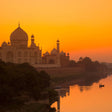 Boat Ride at the Taj Mahal