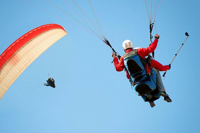 Paragliding in Solang Valley, Manali