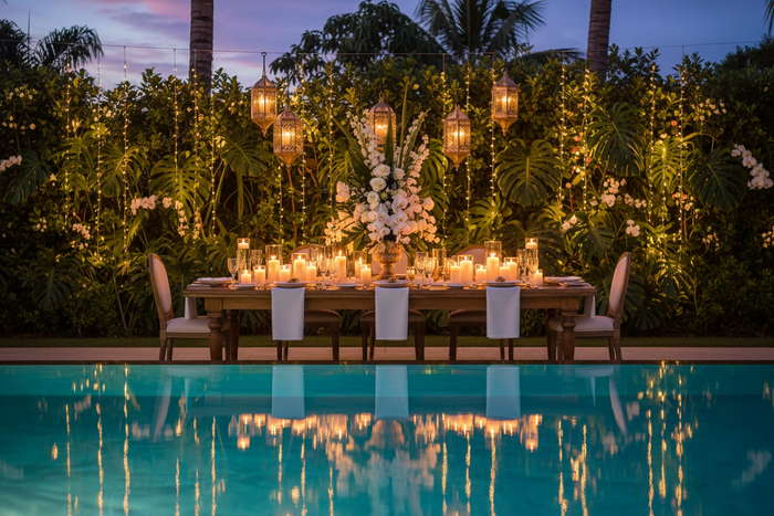 Pool Side Dinner Gift Box: Romantic Dining Experiences for Two at 50+ Premium Venues