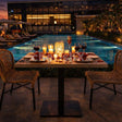 Exotic Poolside Candle Light Dinner - Hilton by Manyata