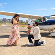 Romantic 30-Minute Private Cessna 172 Flight Experience Over Mumbai Skyline with Romantic Celebration Setup