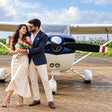 Romantic 30-Minute Private Cessna 172 Flight Experience Over Mumbai Skyline with Romantic Celebration Setup