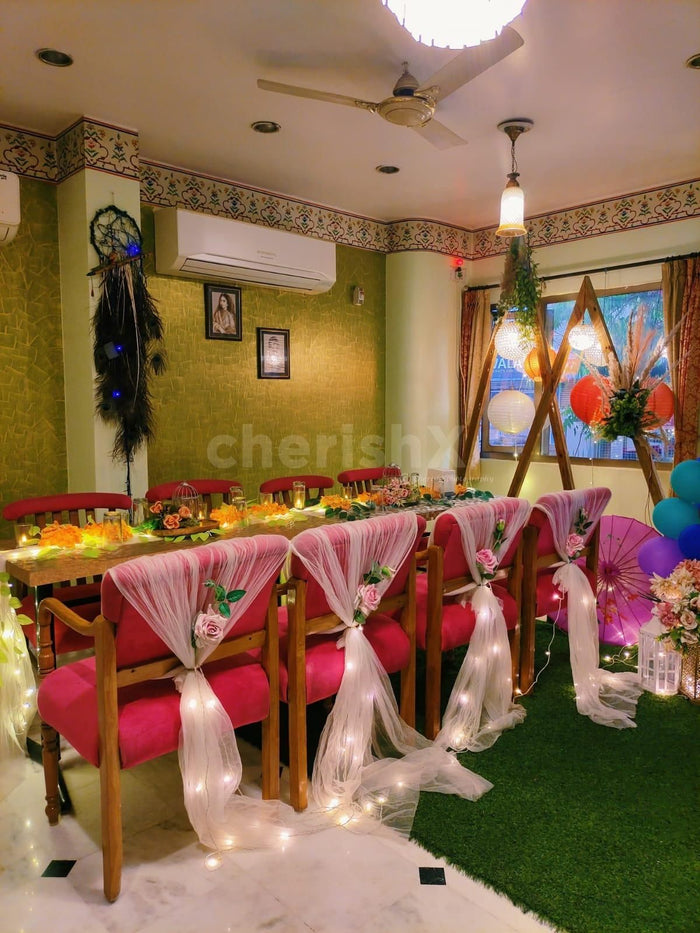 Private Group Dining in Peacock Garden