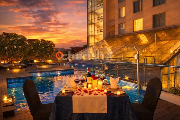 Private Poolside Candlelight Dinner At Radisson